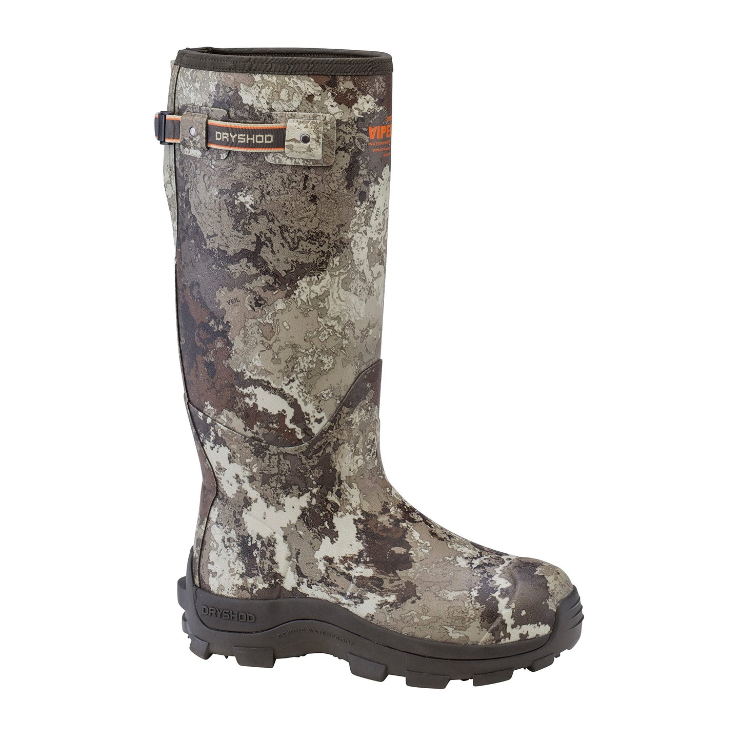Dryshod Men's ViperStop Snake Hunting Boot With Gusset