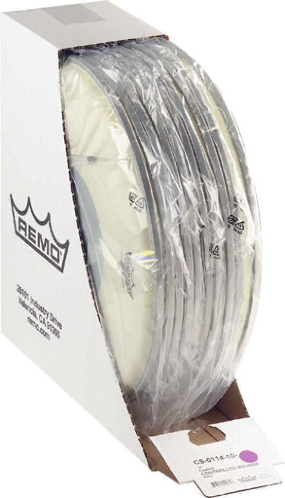 Remo Batter, CONTROLLED SOUND®, Coated, 14" Diameter, BLACK DOT™ On Bottom, 10-Pack