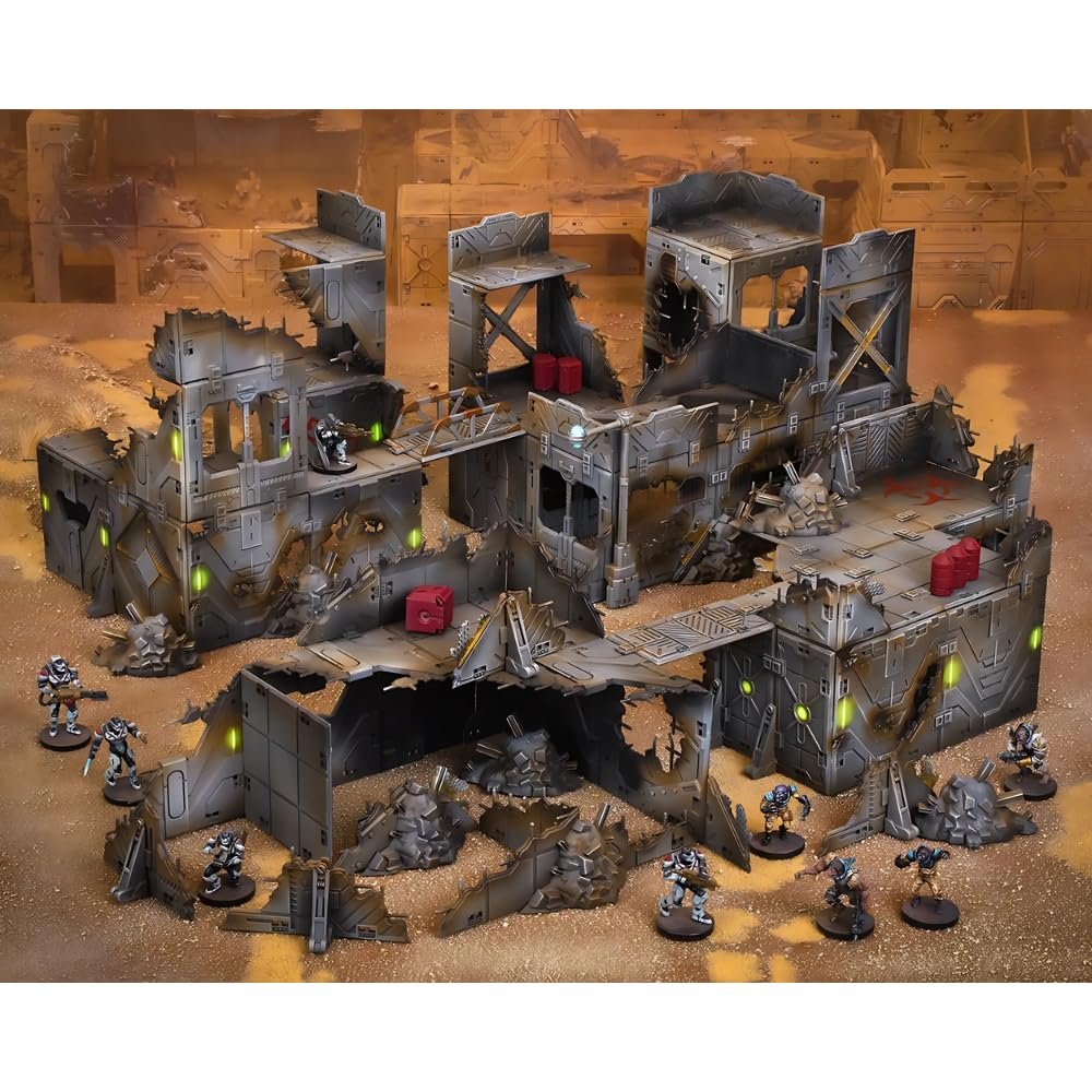mantic Games, Miniature Game, Terrain Crate: Ruined City Modular Scenery