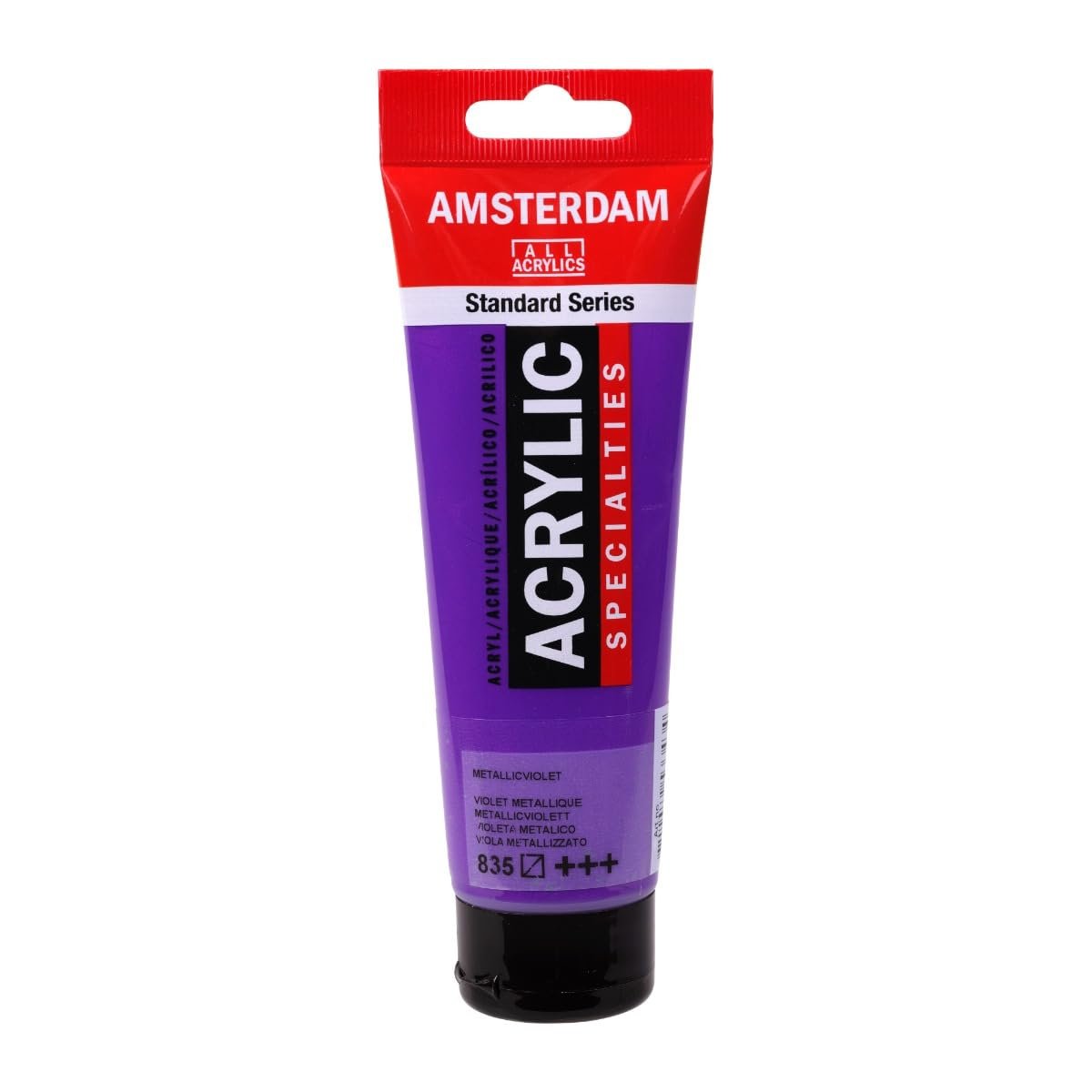Amsterdam Standard Series Acrylic - Metallic Violet, 120 ml Tube