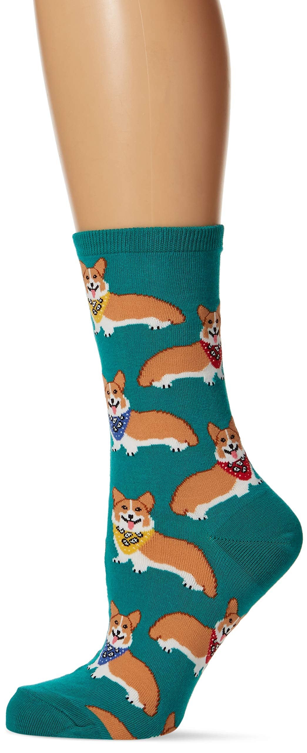 Socksmith Women's Corgi Crew Socks