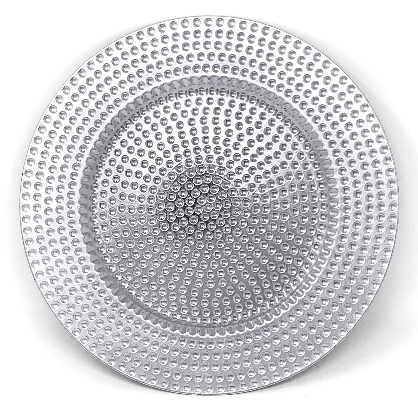 allgala Heavy Quality Round Charger Plates - Elegant Gold Chargers for Dinner Plates