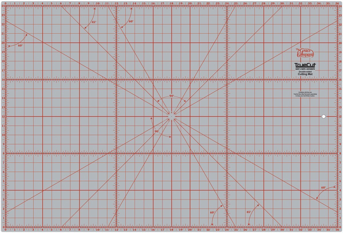 TrueCut 24-Inch-by-36-Inch Double Sided Rotary Cutting Mat