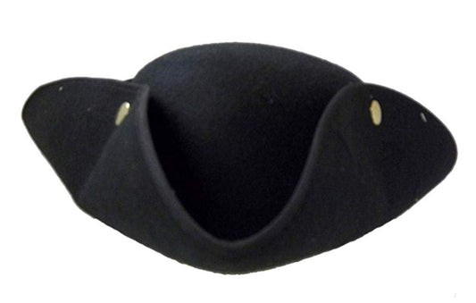 Jacobson Hat Company Men's Tricorne Hat with Snaps