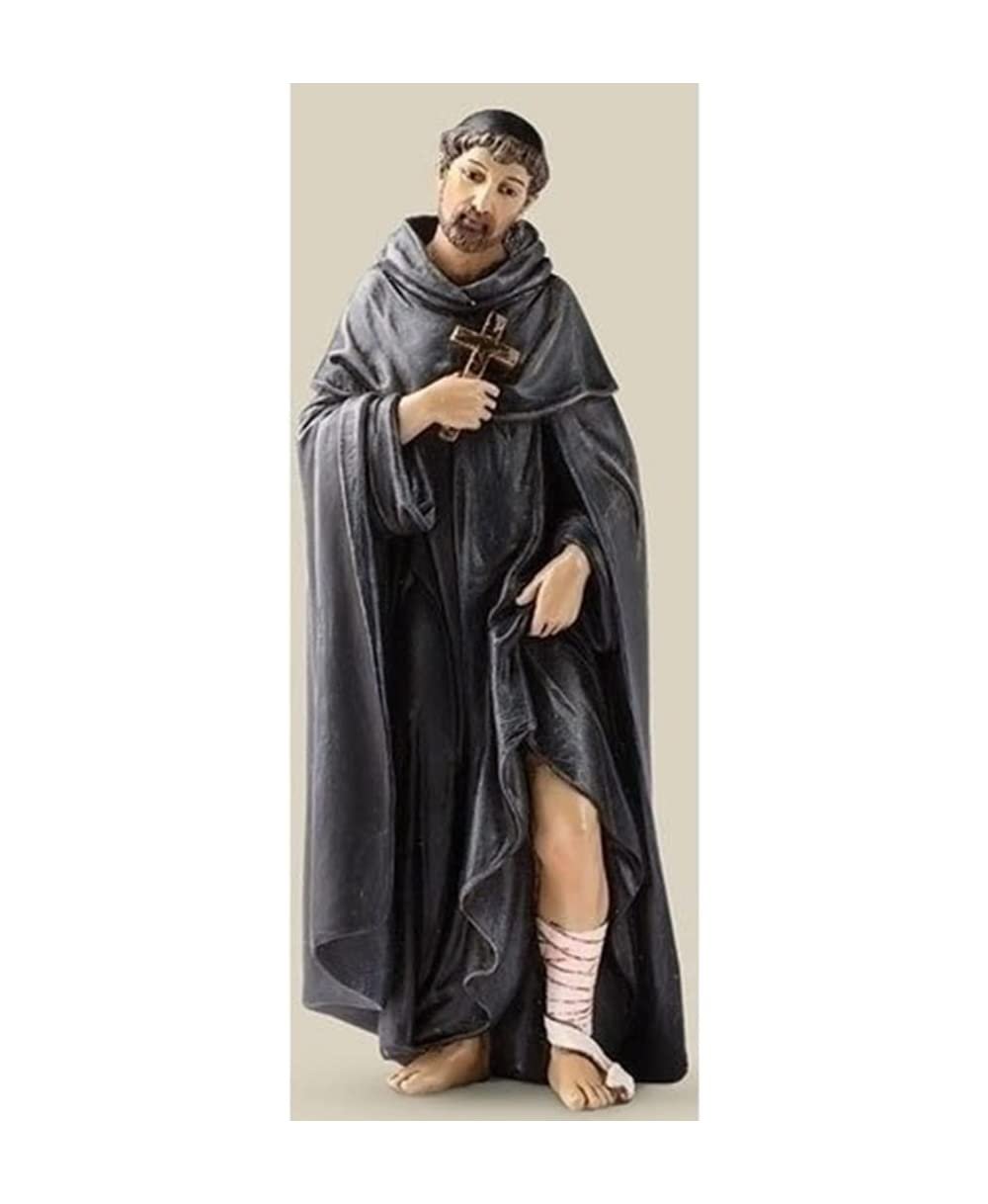 Religious Gifts St. Saint Peregrine Statue Patron of Cancer Protector Hand Painted Christian 6 Inch