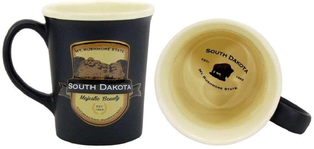 Americaware South Dakota 18oz. Emblem Coffee Mug