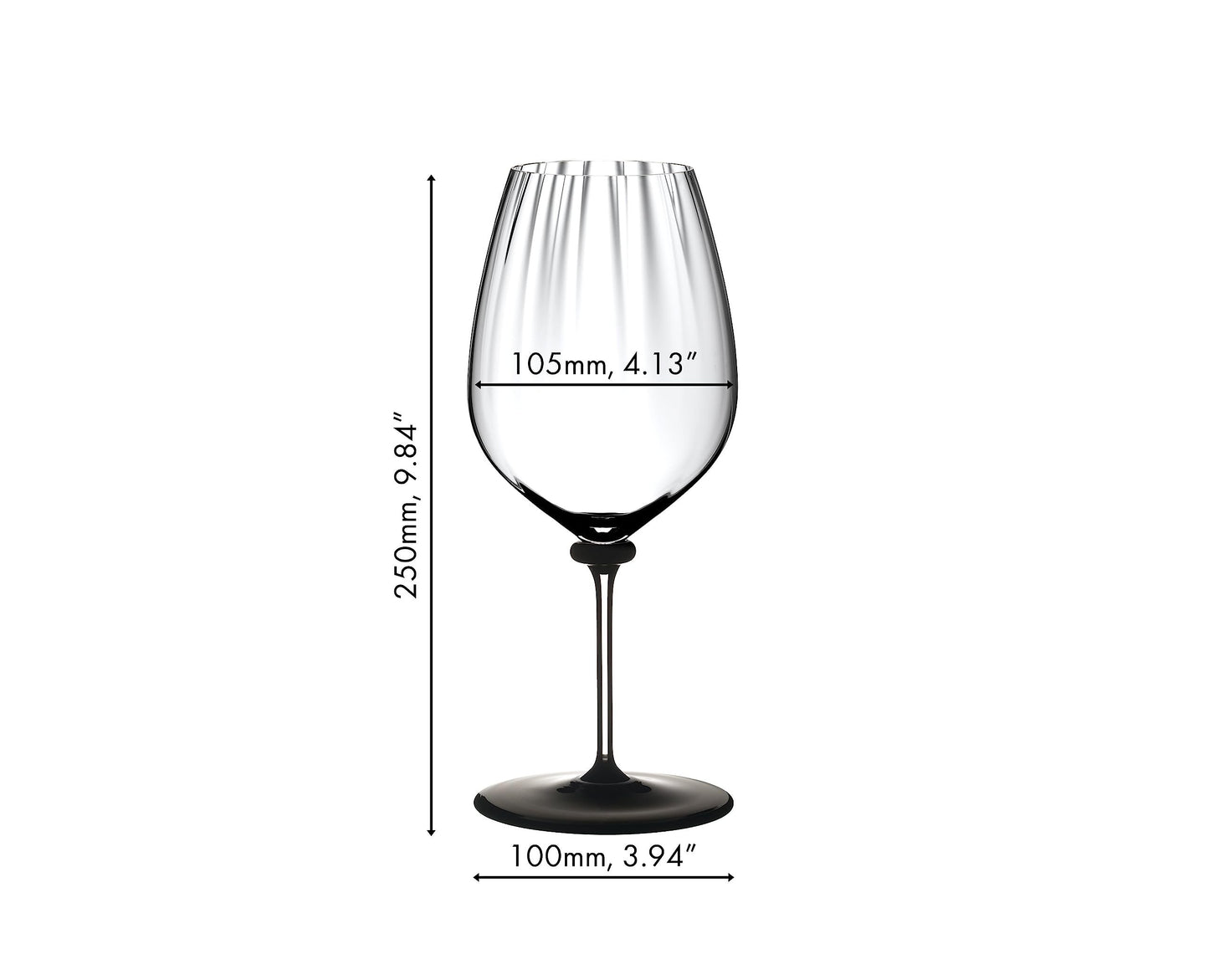 Riedel 4884/0 N Fatto A Mano Performance Cabernet Wine Glass, 29 oz, Clear