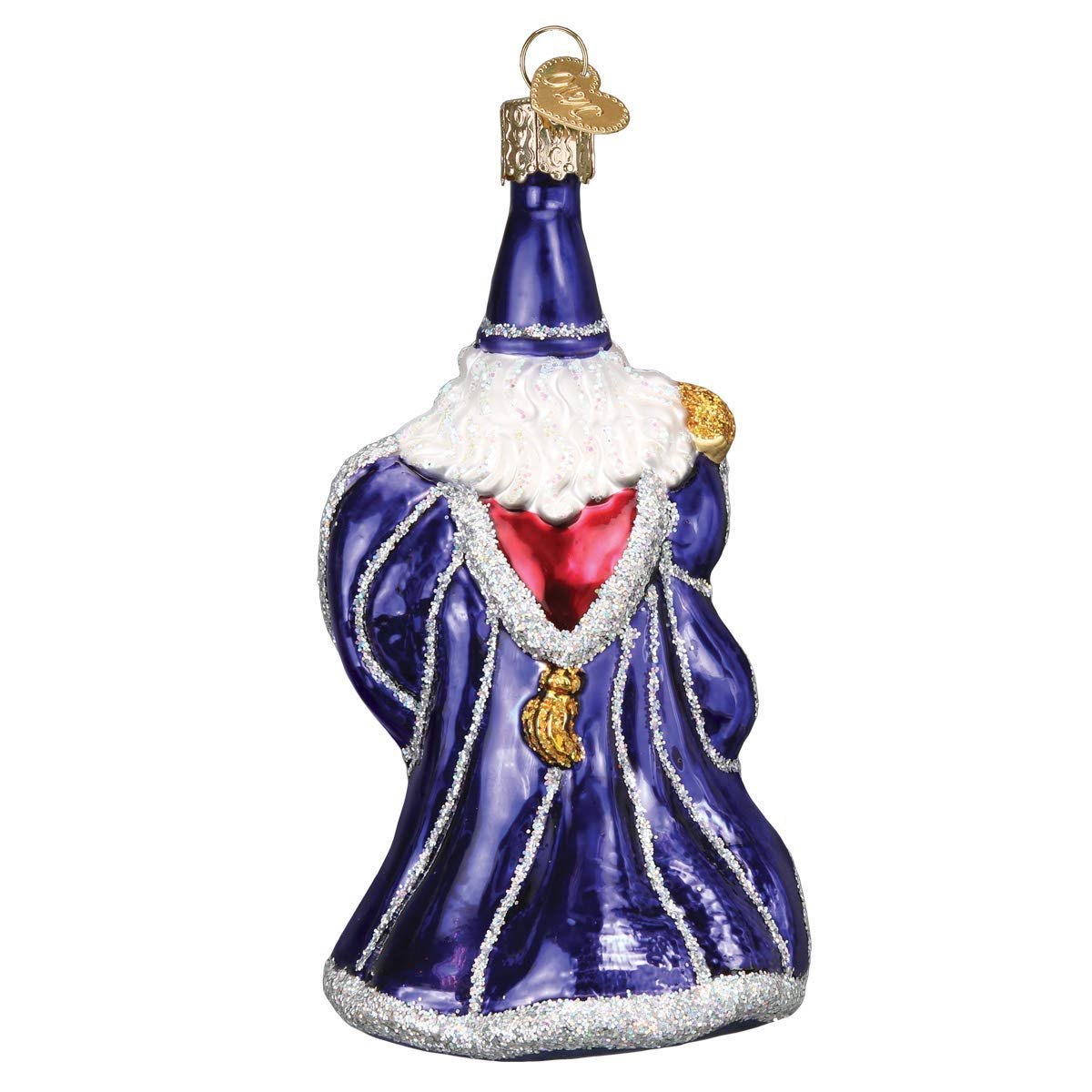 Old World Christmas Wizard Glass Blown Ornaments for Christmas Tree