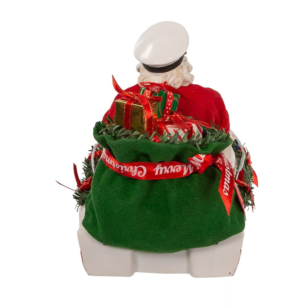 Kurt Adler 8-Inch Fabriché Boat Captain Santa