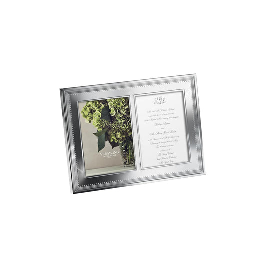 Vera Wang for Wedgwood Grosgrain Frame Double Invitation 5X7