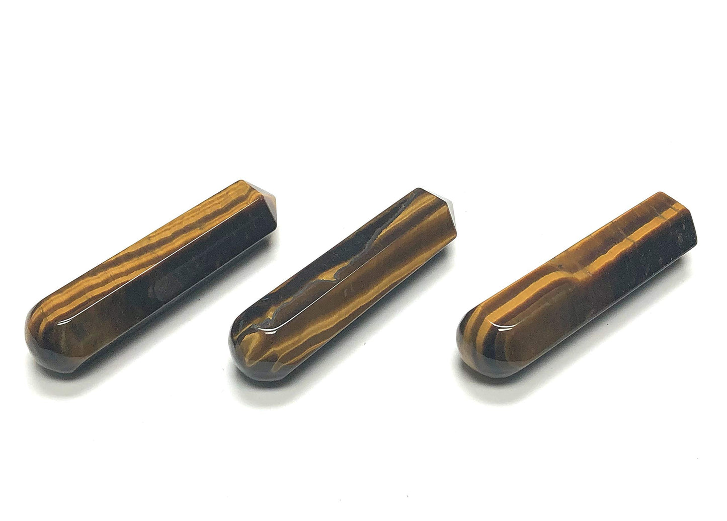 Zentron Crystal Collection: 60MM All Natural Gemstone Crystal 2"+ Wand and Velvet Pouch