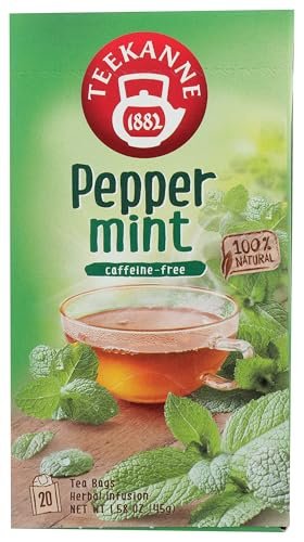 TEEKANNE TEA HRBL PEPPERMINT, 20 BG