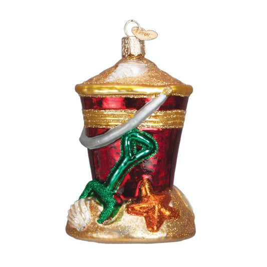 Old World Christmas Glass Blown Ornament Christmas Palm Tree