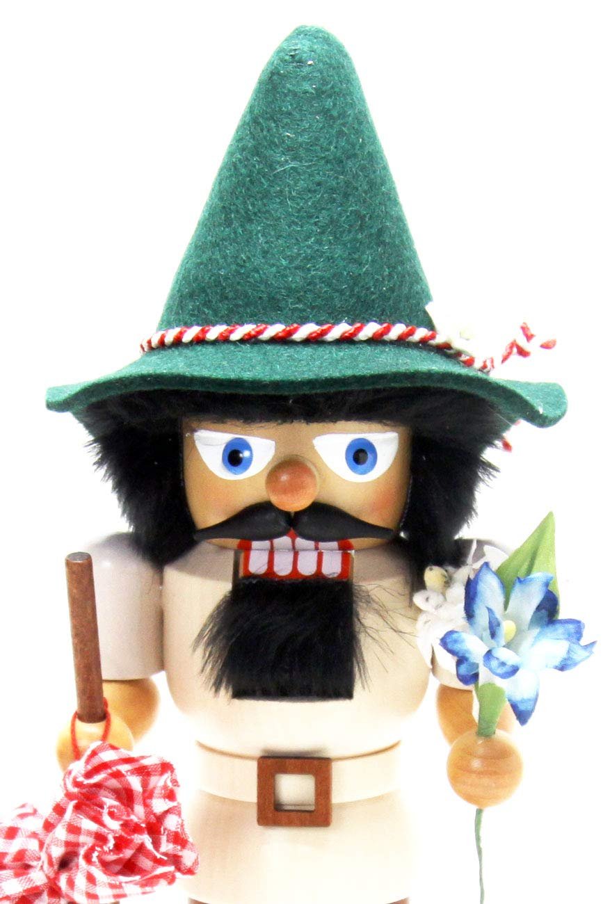 German Christmas Nutcracker Bavarian Hiker - 28,5cm / 11 inch - Christian Ulbricht
