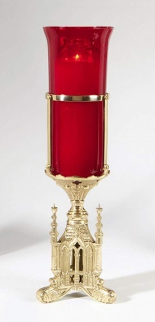 San Pietro Altar Sanctuary Light Holder for Pillar Candles, 13 1/2 Inch