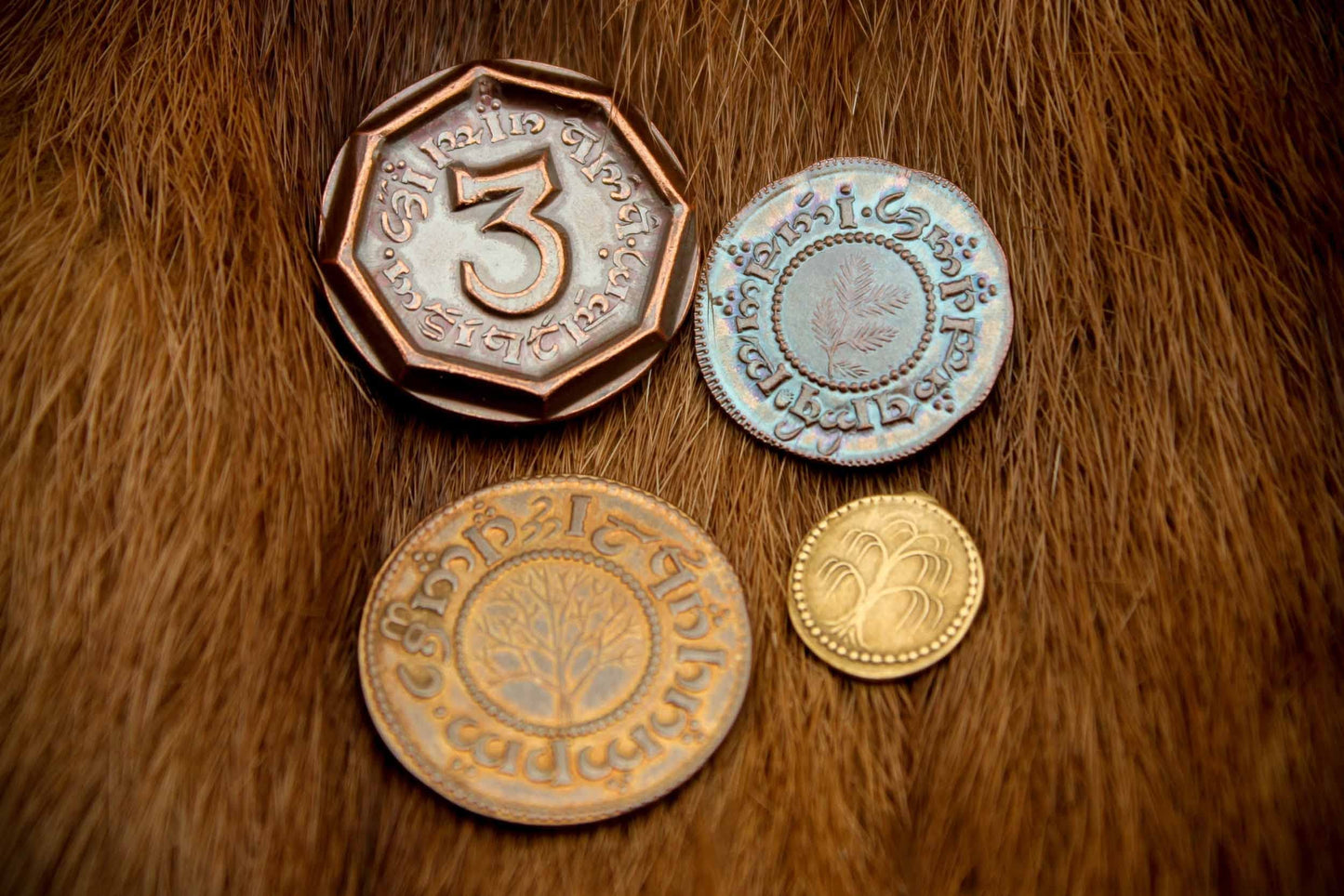 The Hobbit Set #1 - The Shire Set of Four Coins