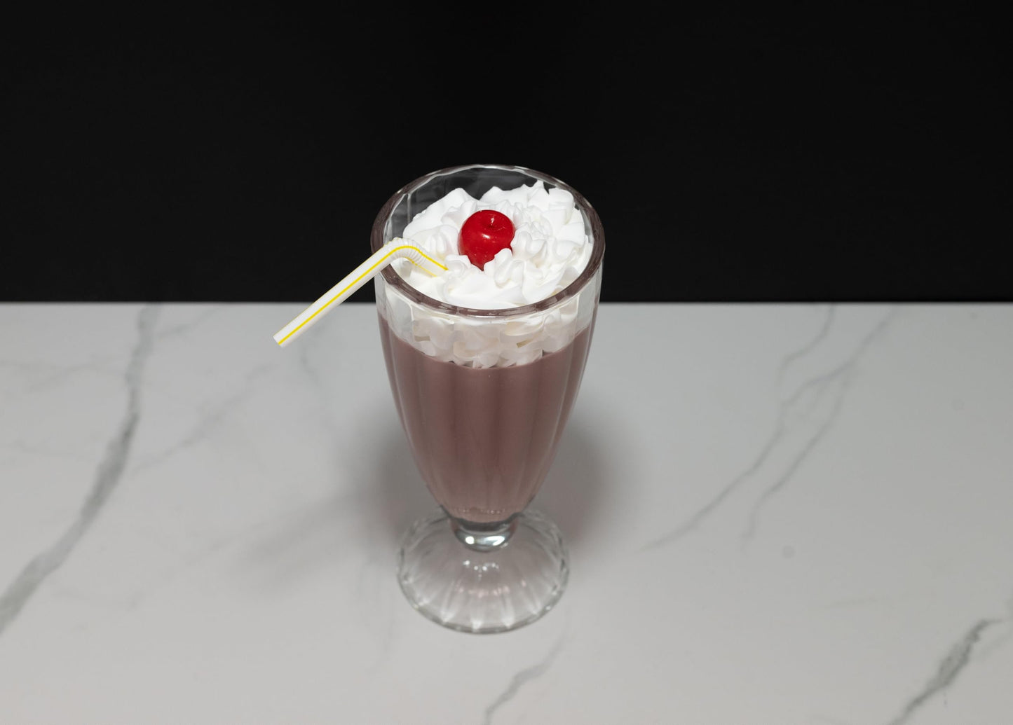 Just Dough It Fake Chocolate Milkshake