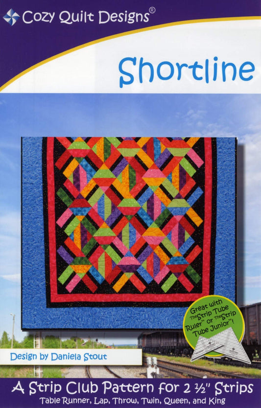 Shortline Quilt Pattern by Daniela Stout