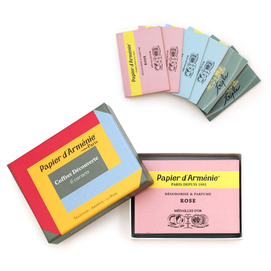 Paper Box Discovery of Armenia 3 Fragrances