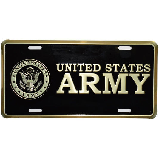 Honor Country US Army License Plate