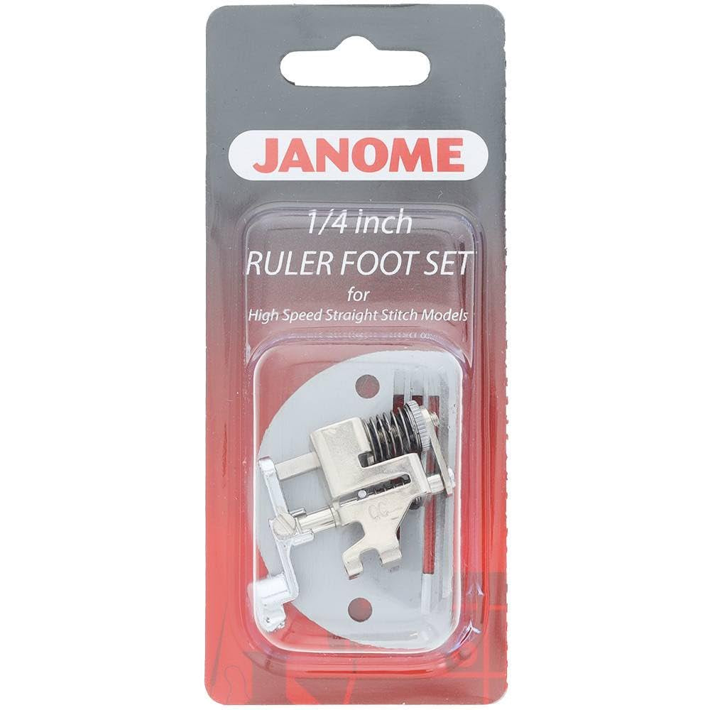 Janome 1/4" Ruler Foot for High Speed Straight Stitch Models (1600P-QC and HD9)