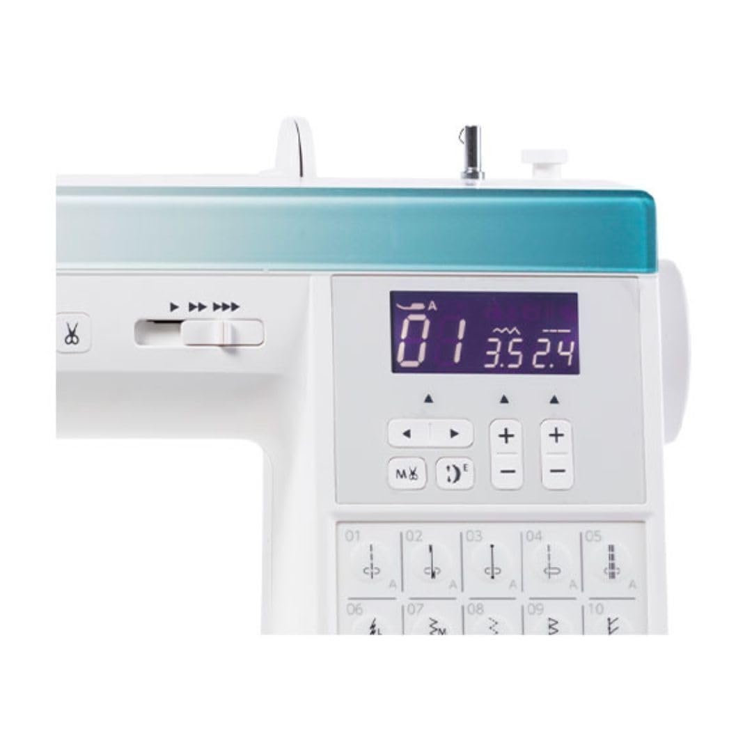 Janome Sewist 780DC Computerized Sewing Machine with 80 Built-In Stitches, 3 One-Step Buttonholes and Built-In Needle Threader