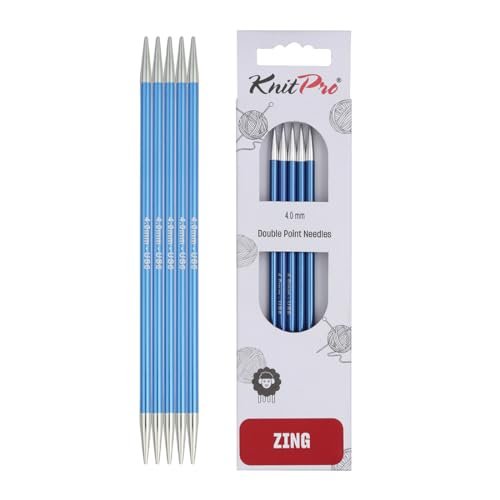 KnitPro Zing Double Pointed Needles 8" (20cm)