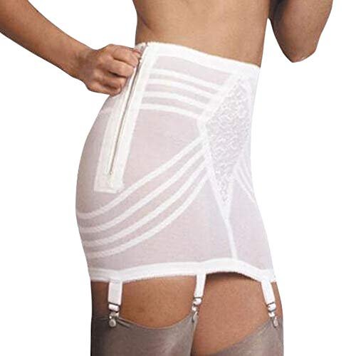Rago Style 1361 - Open Bottom Girdle Firm Shaping, White, 3X, 36
