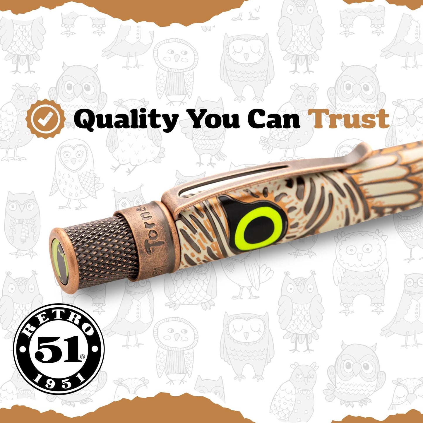 Retro 51 Tornado™ Rescue - Owl Rescue Ballpoint Pen