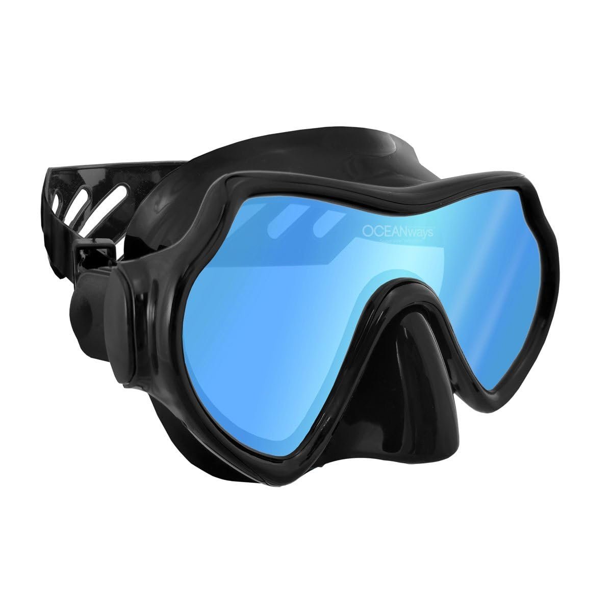 Oceanways SuperView AccuColor Mask - Yellow Inner Coating