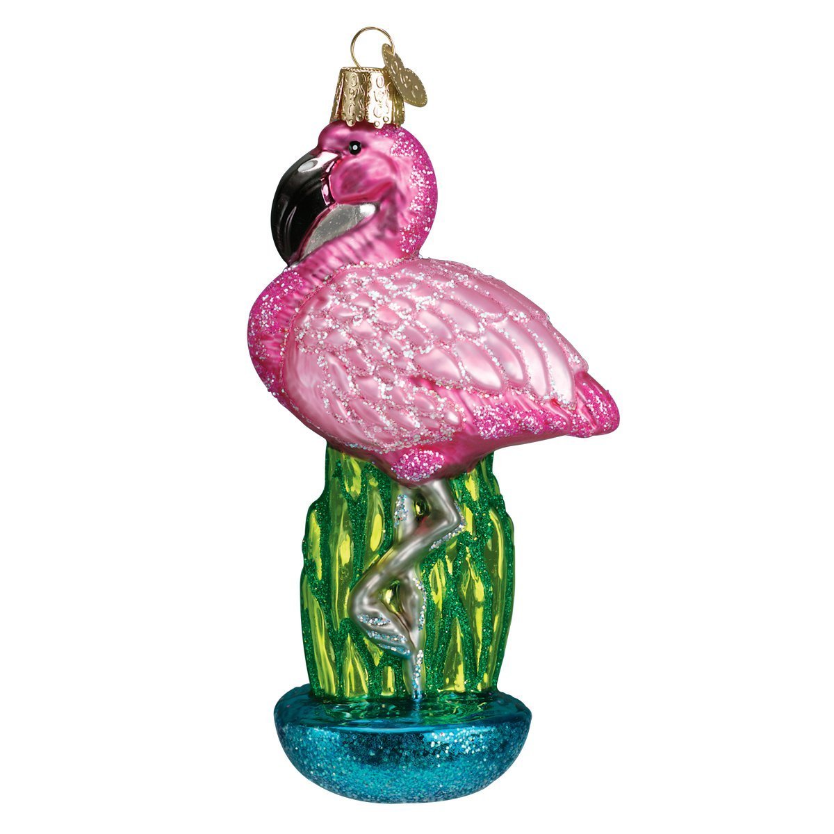 Old World Christmas Ornaments: Zoo and Wildlife Animals Glass Blown Ornaments for Christmas Tree