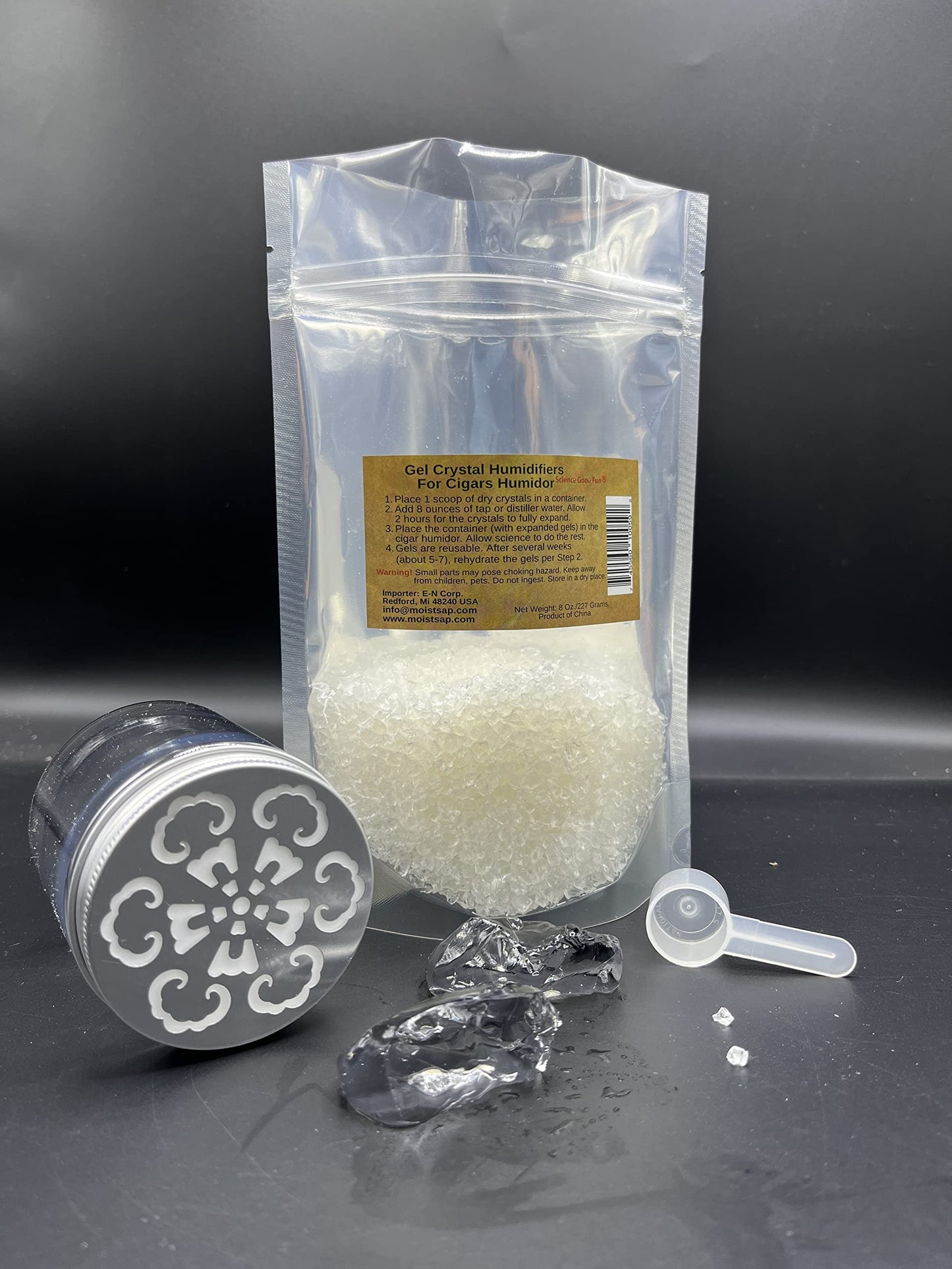 1/2LB Gel Crystal Humidifying for Cigars humidor