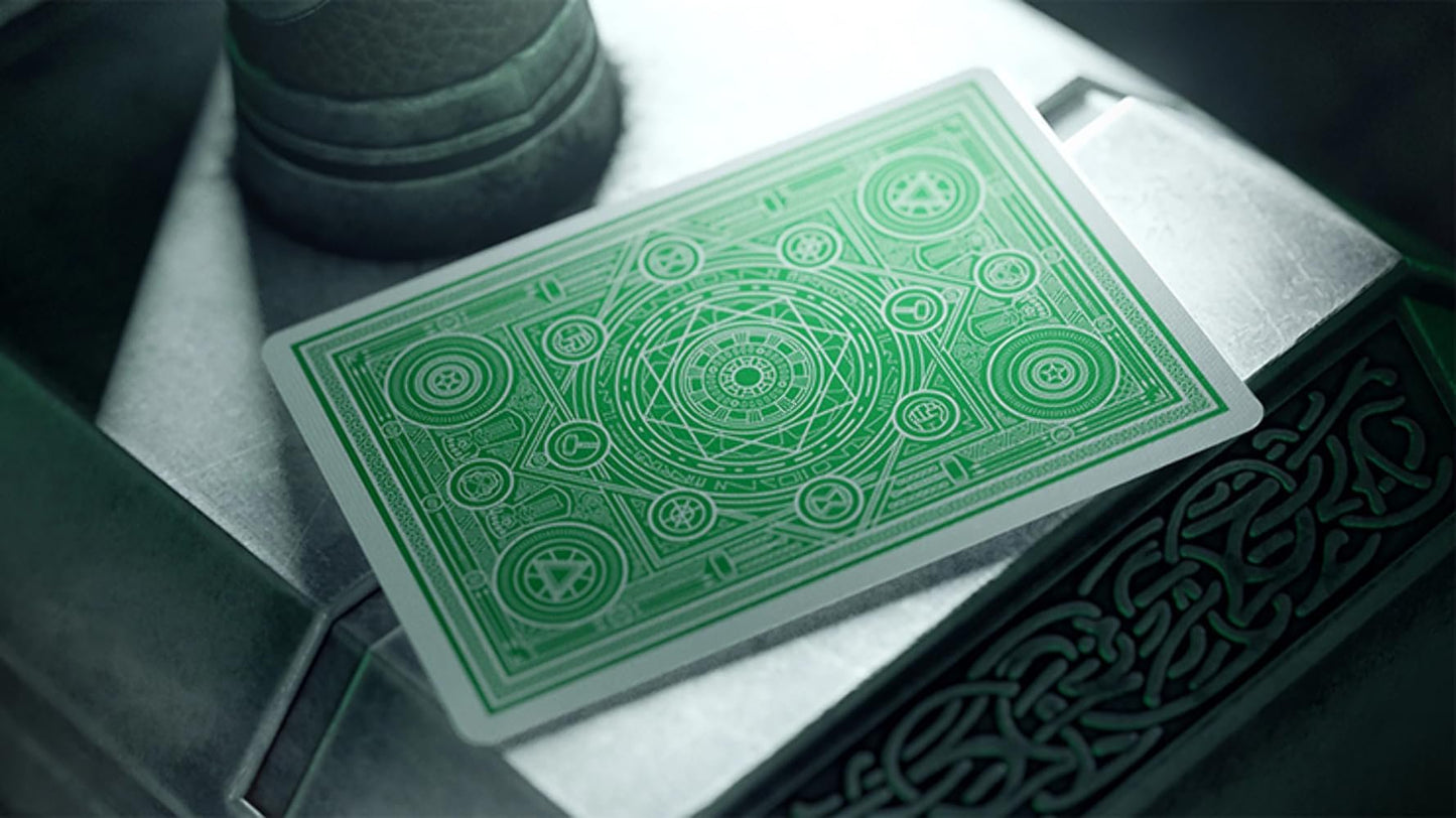 Murphy's Magic Supplies, Inc. Avengers: Green Edition Playing Cards by theory11