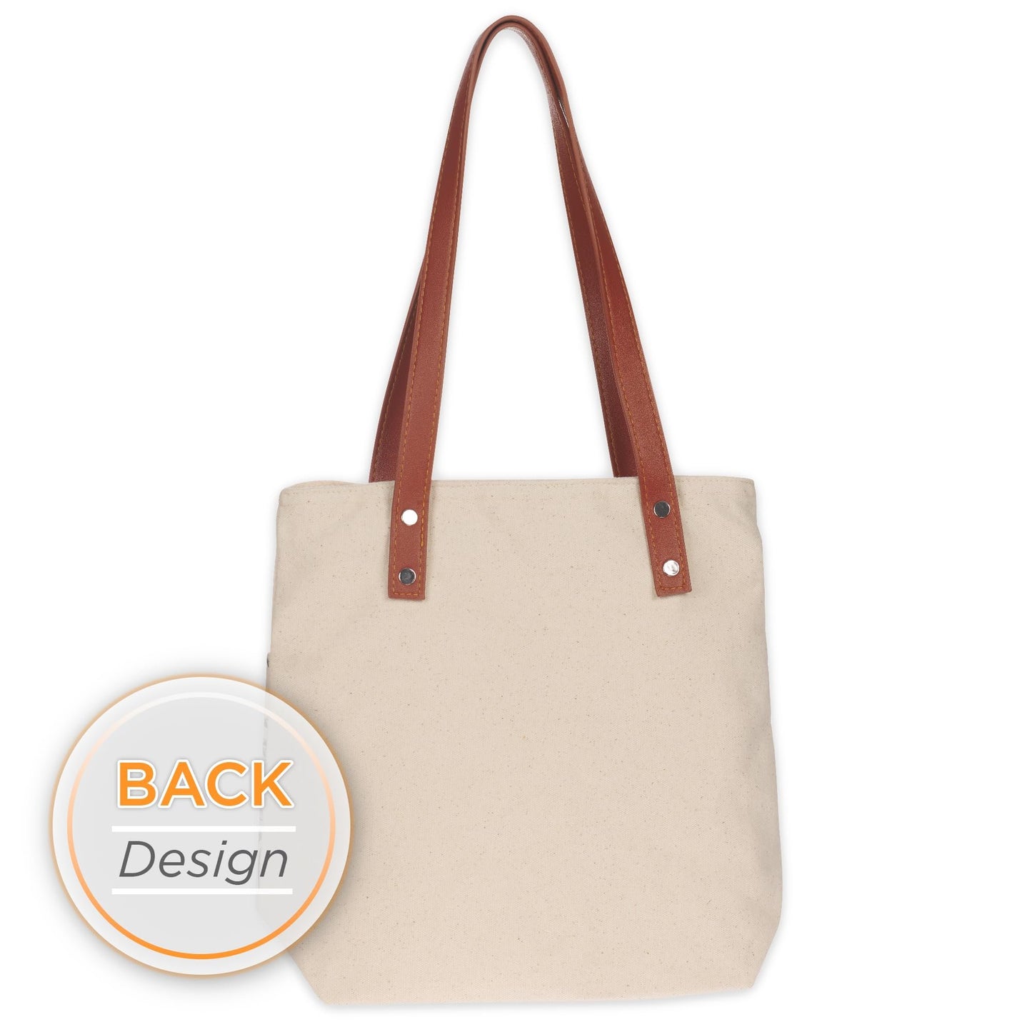 Christian Art Gifts Canvas Floral Tote Bag for Women: Amazing Grace Inspirational Scripture for Shopping, Supplies, Books, Accessories, Vegan Leather, Pocket, Zippered Closure, Creamy Tan & Brown