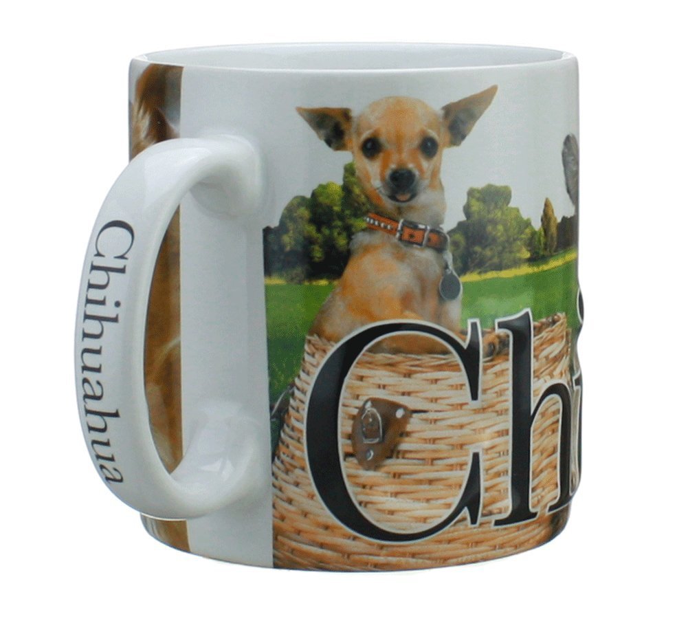 Americaware, My Pet Mug, Best Friend Series, Chihuahua, Raised Lettering, 18 oz.