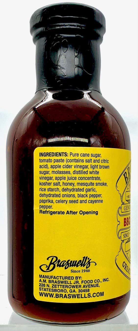 Braswell's Sweet Molasses BBQ Sauce