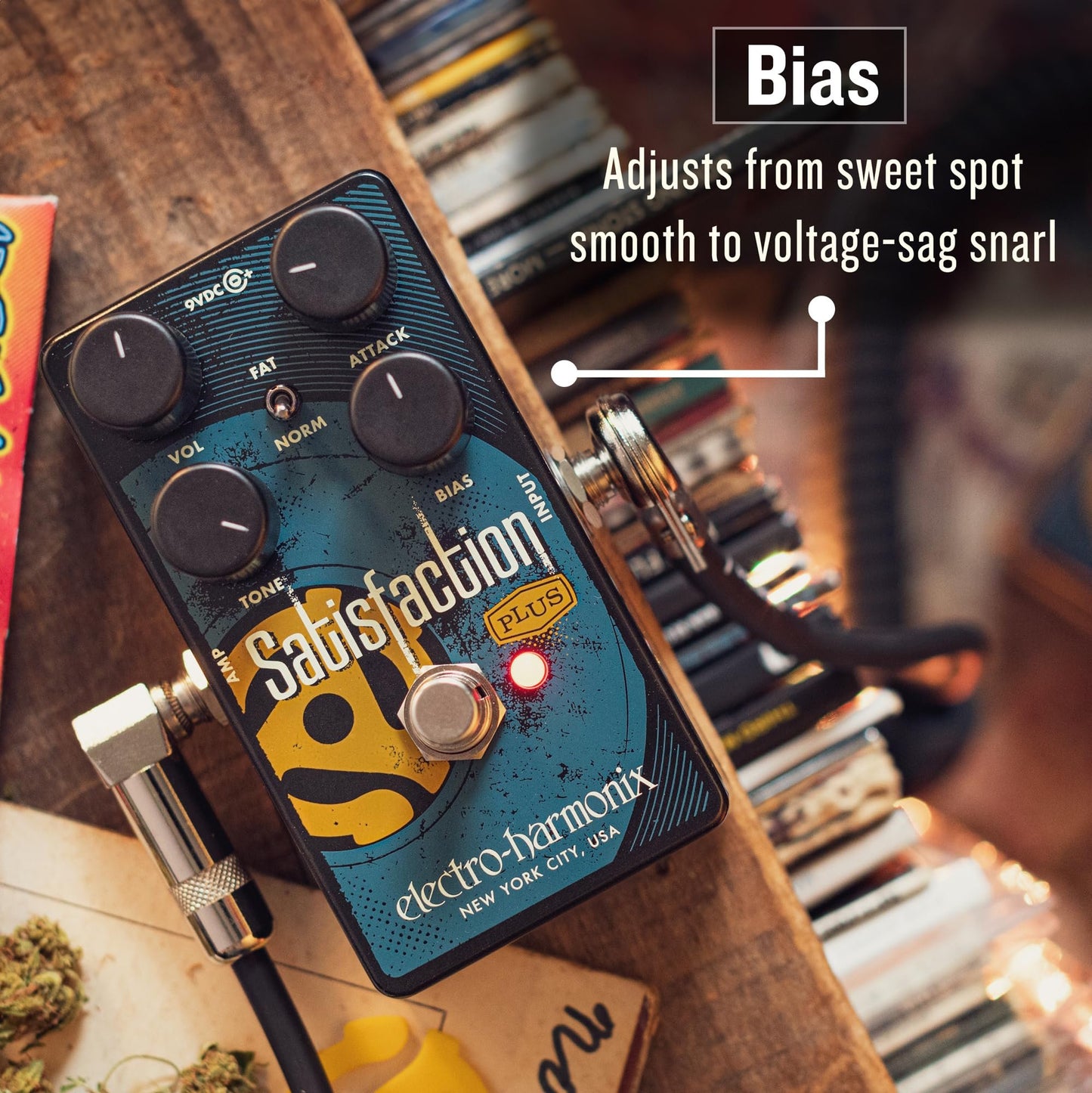 Electro-Harmonix Satisfaction Plus Fuzz Pedal