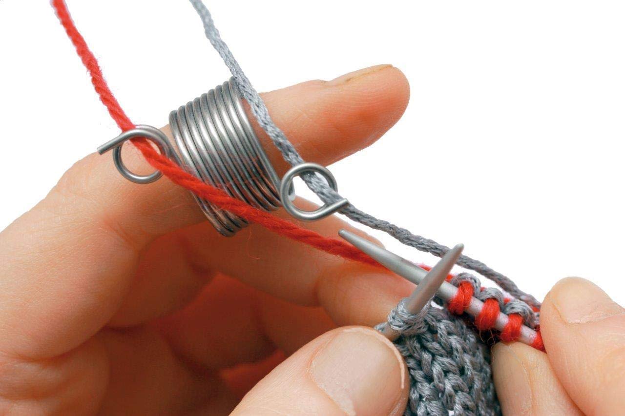 Addi Knitting Thimble with Yarn Guide - 1pcs