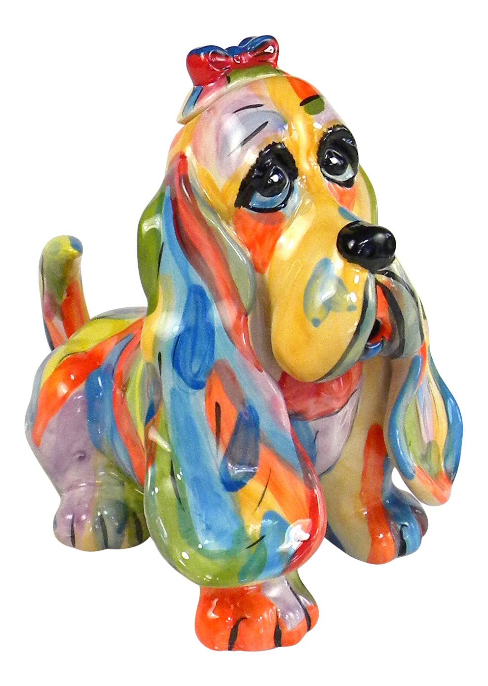 Blue Sky Clayworks Cocker Spaniel Ceramic Teapot