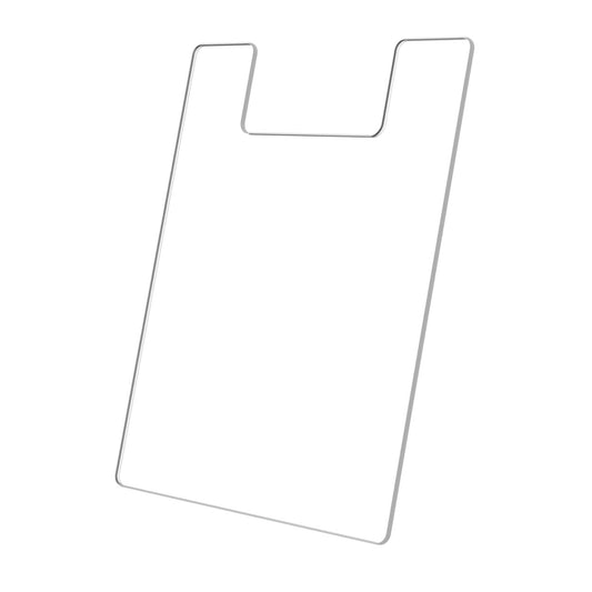 12 Pack Clear Acrylic 8" x 10" Shield for Magazine Brochure Display Holders Holds Flyers in Place Stop The Flop by Marketing Holders