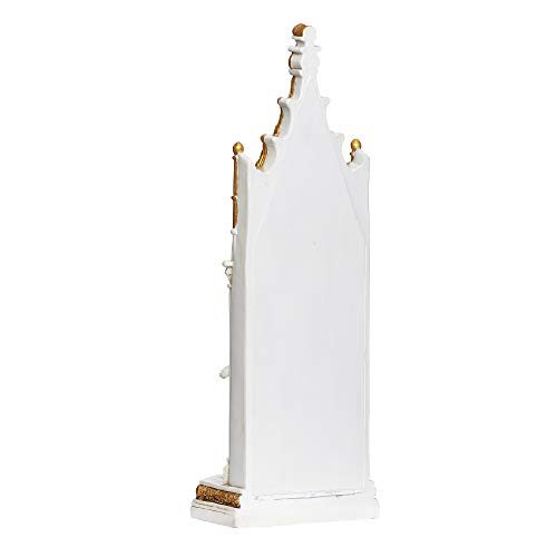 Joseph's Studio by Roman - Our Lady of Grace Arch Window LED Figure, Renaissance Collection, 11.75" H, Resin and Stone, Religious Gift, Decoration, Battery Operated