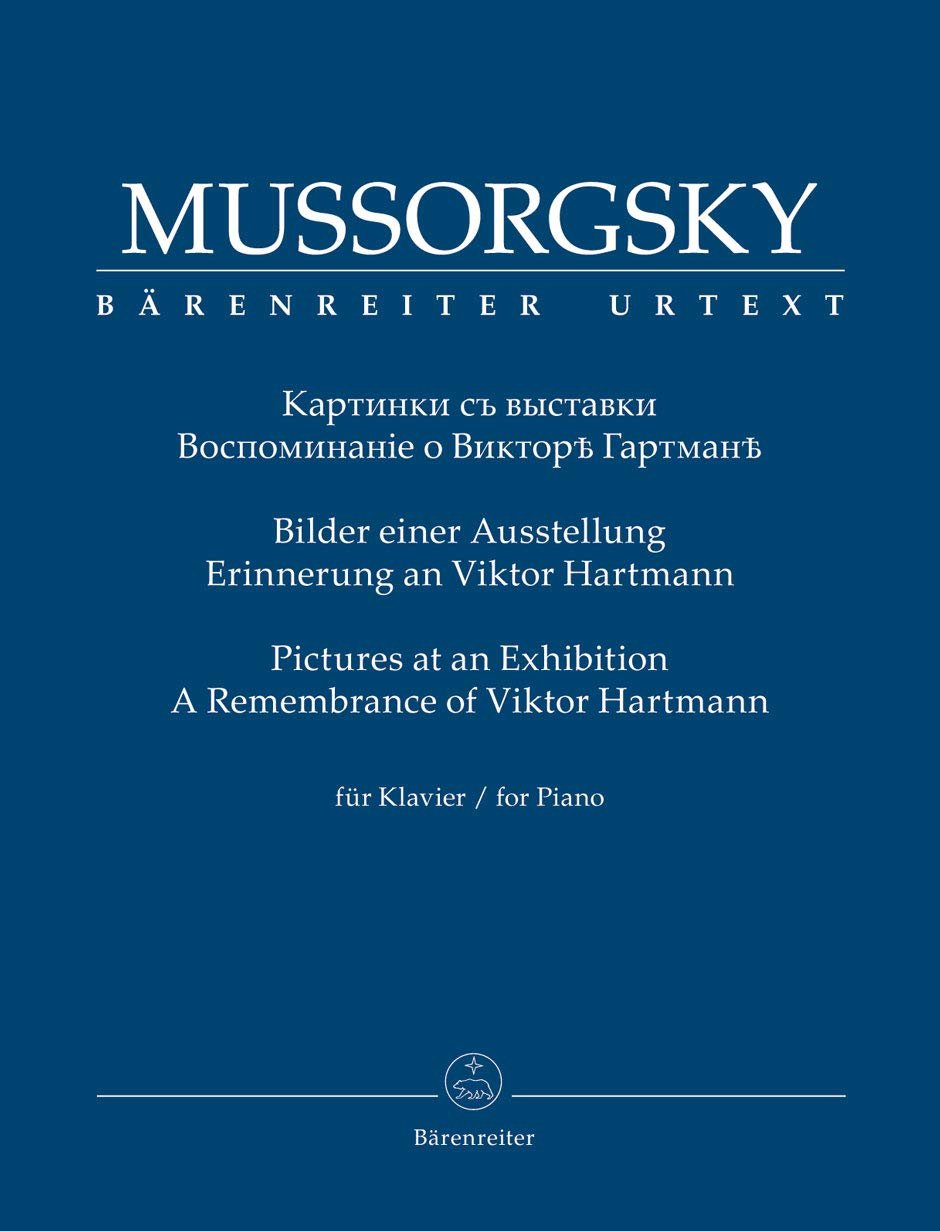 Pictures at an Exhibition. A Remembrance of Viktor Hartmann (Piano)