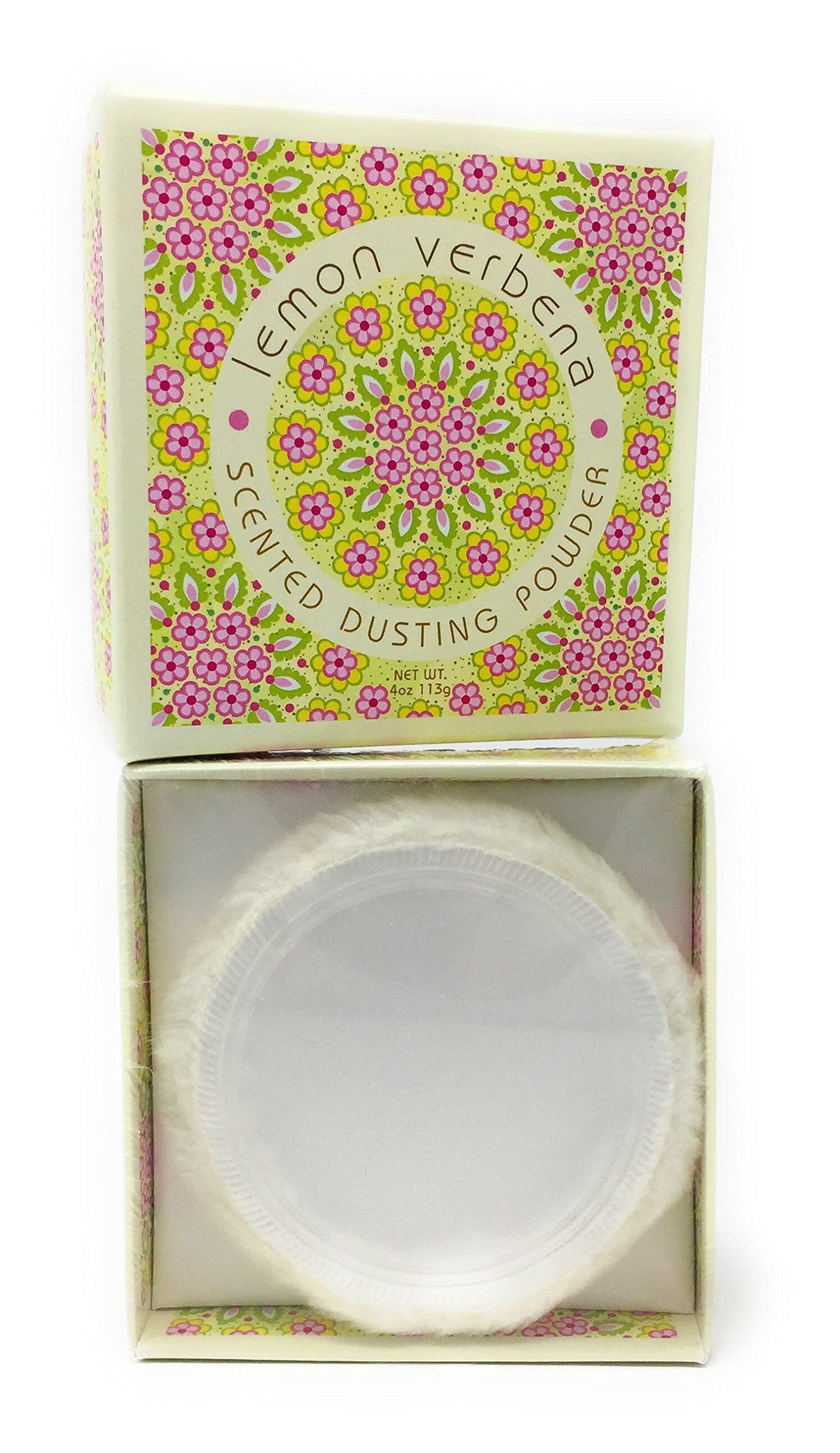 Greenwich Bay Trading Co. Scented Dusting Powder, 4 Ounce, Lemon Verbena