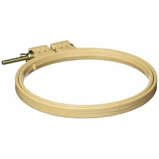 Morgan Products 113 Plastic No-Slip Hoop 5"- , Beige