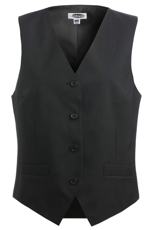 Edwards Garment Women's Fully Lined V-Neck Economy Vest