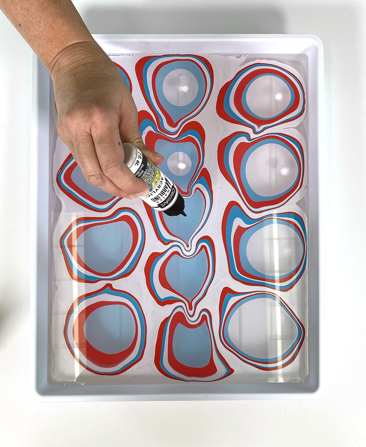 DecoArt White Water MARBLING Paint