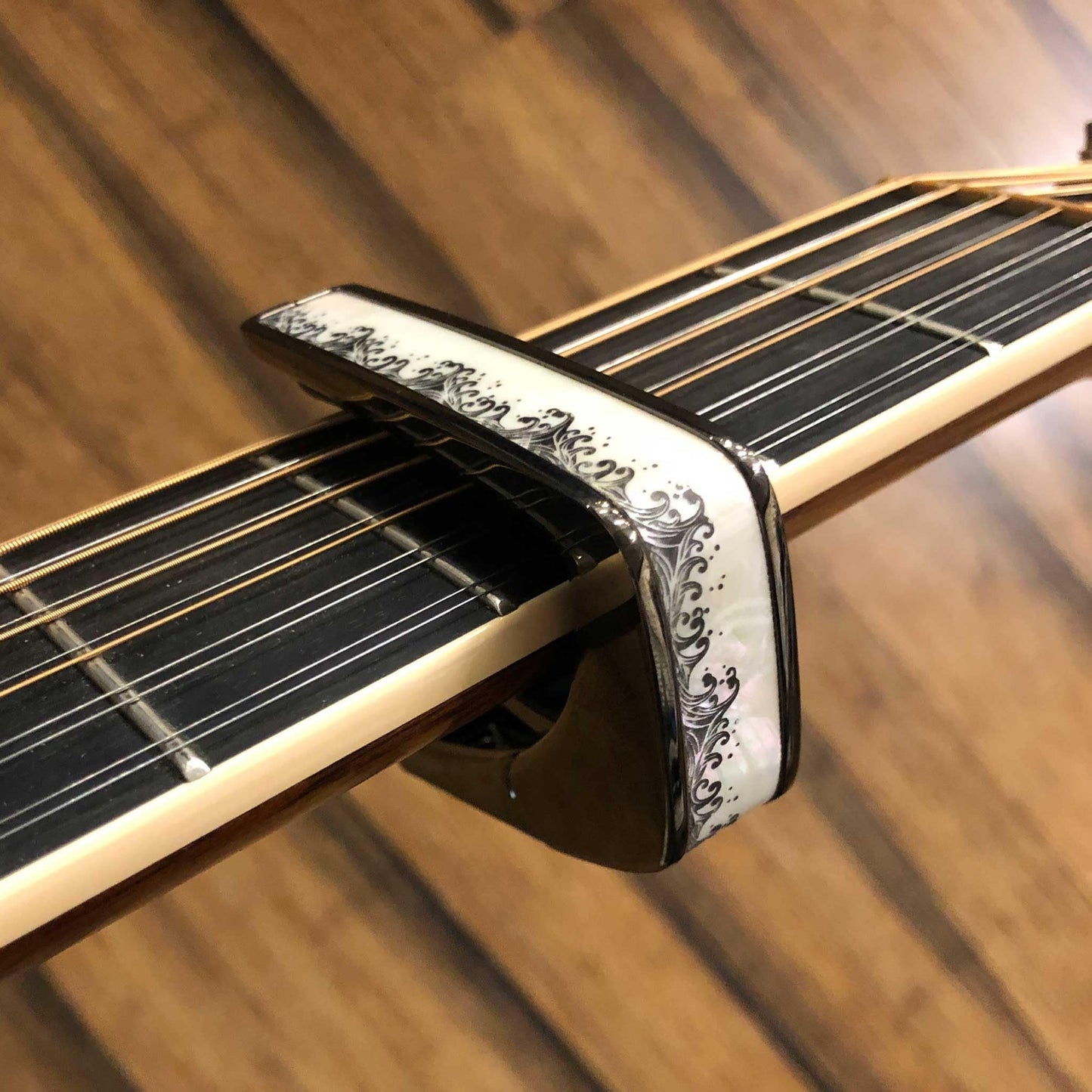 Thalia Guitar Capo - Deluxe Series (New Model with (2) Universal OctaveTouch Fret Pads)