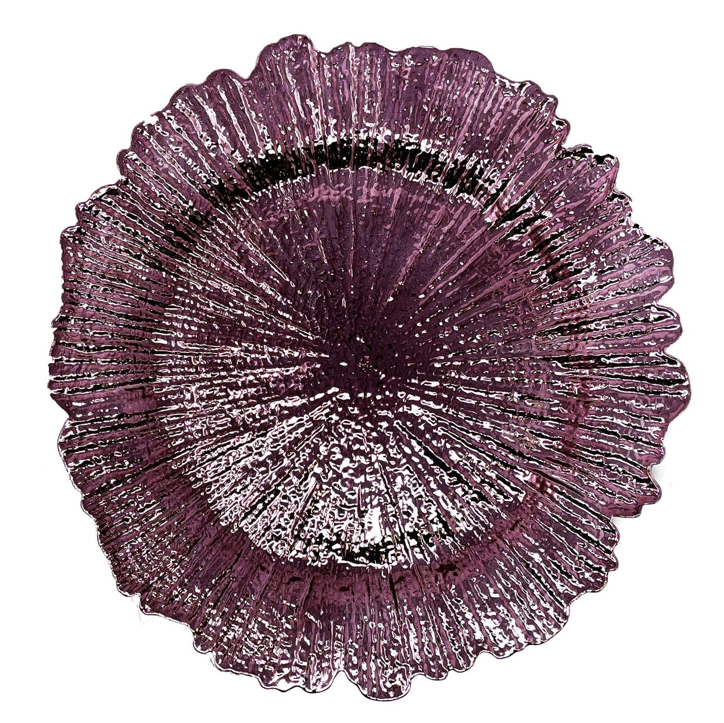 allgala Heavy Quality Round Charger Plates - Elegant Gold Chargers for Dinner Plates