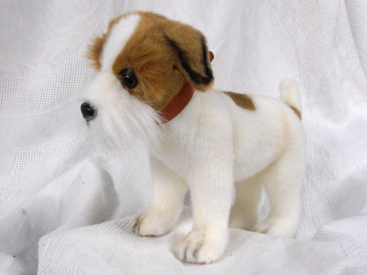 HANSA Jack Russel Terrier Plush, 12-inches Length