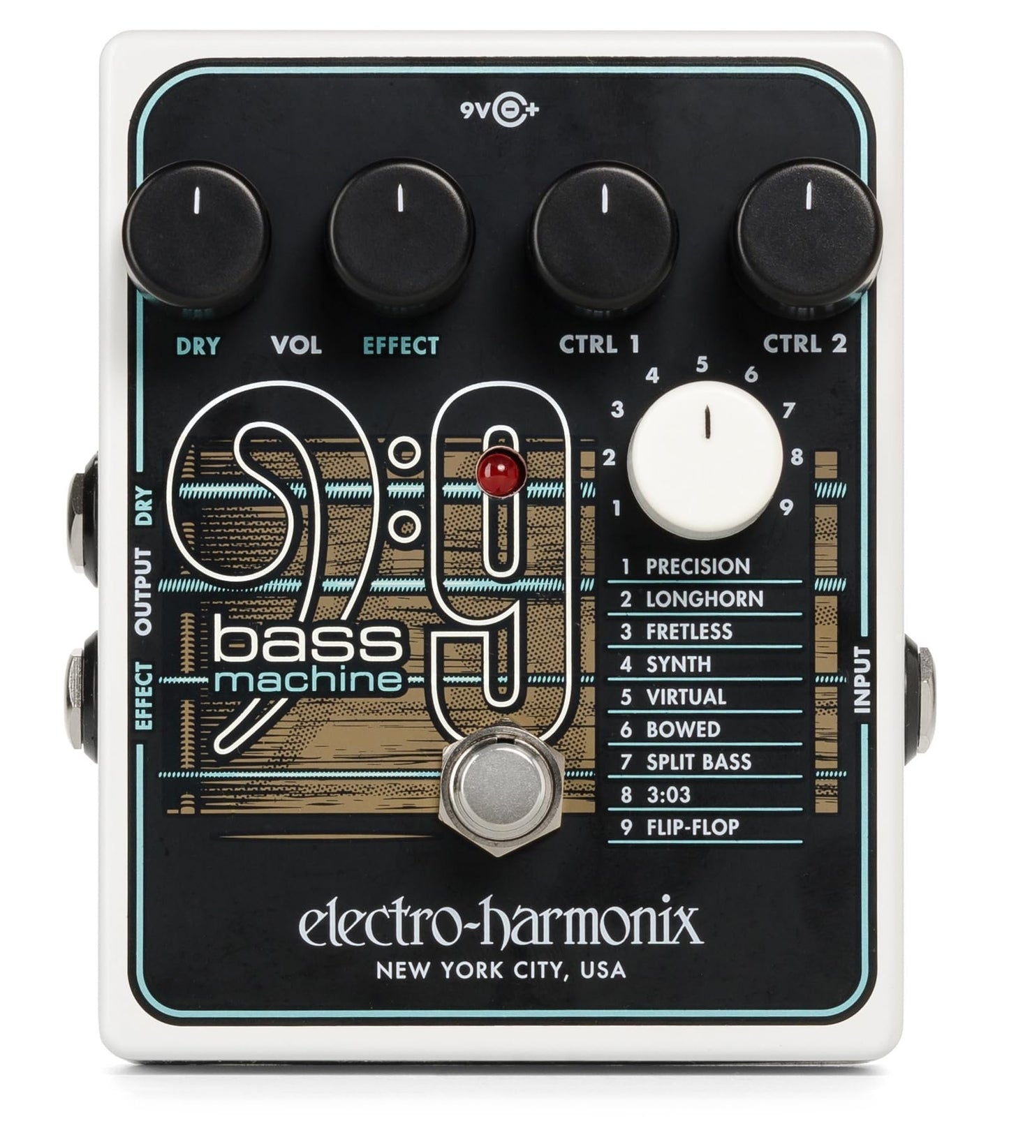 Electro-Harmonix BASS9 Bass Machine Pedal